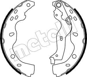 Brake Shoe Set 53-0096