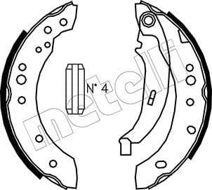 Brake shoes 53-0513
