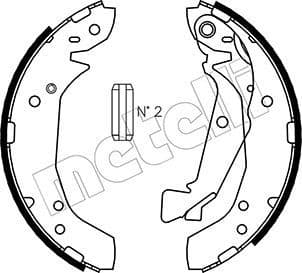 Brake Shoe Set 53-0175