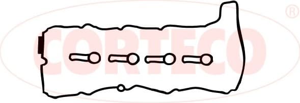 Gasket, cylinder head cover 440423P