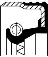 Shaft Seal, differential 01031980B