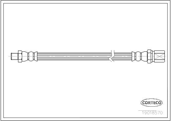 Brake Hose 19018570