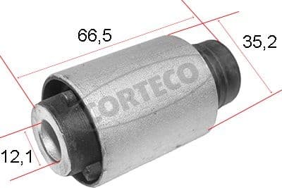 Mounting, control/trailing arm 80005165