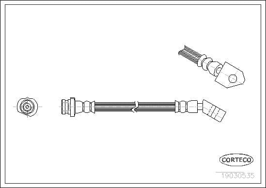 Brake Hose 19030535
