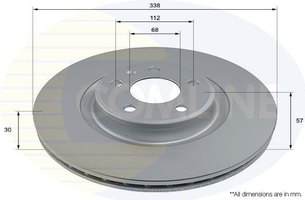 Brake Disc COATED ADC2863V