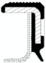 Shaft Seal, crankshaft 20034028B