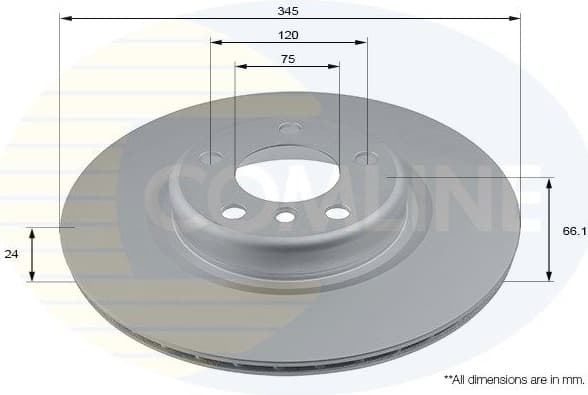 Brake Disc COATED ADC2837V