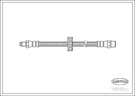 Brake Hose 19018524