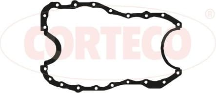 Gasket, oil sump 028121P