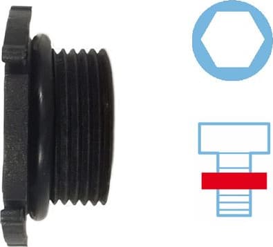 Screw Plug, oil sump 49362592