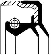 Shaft Seal, differential 01034774B