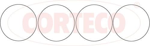 Gasket Set, cylinder liner 020853H