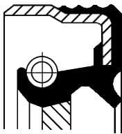 Shaft Seal, transfer case 01034940B