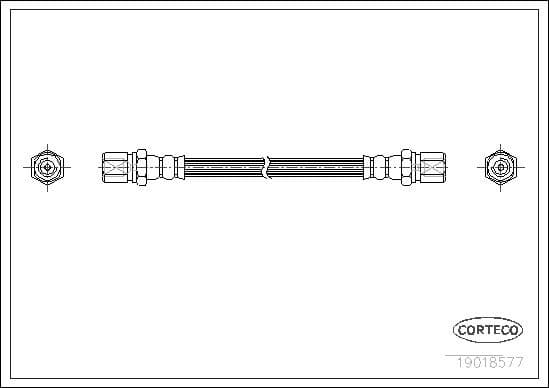 Brake Hose 19018577