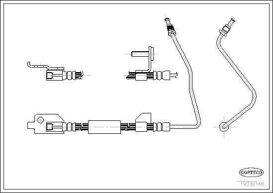 Brake Hose 19032148
