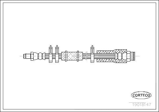 Brake Hose 19018147