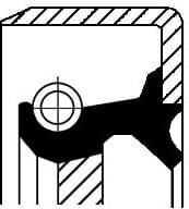 Shaft Seal, differential 19027911B