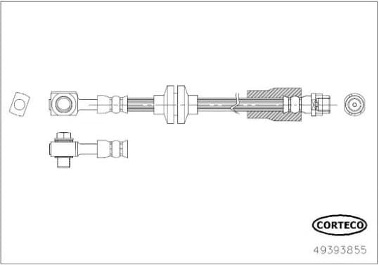 Brake Hose 49393855
