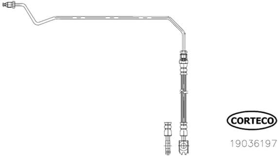 Brake Hose 19036197