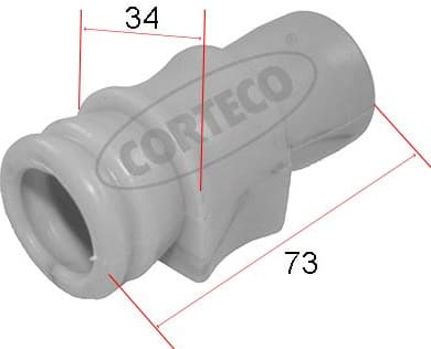 Mounting, stabiliser bar 80005167