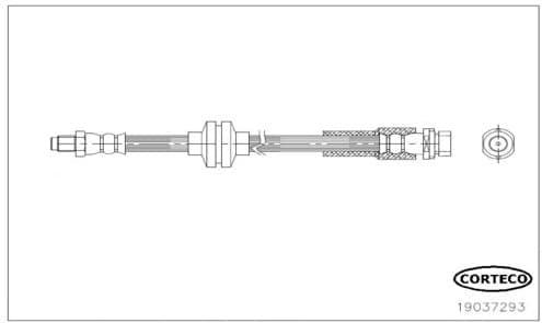 Brake Hose 19037293