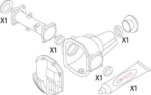 Gasket Set, differential 19536138 - image 3