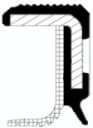 Shaft Seal, camshaft 20029115B