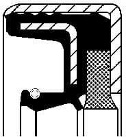 Shaft Seal, manual transmission 20036880B