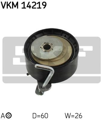 Tensioner Pulley, timing belt VKM14219