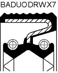 Seal transfer case 493 58040 - image 3