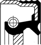 Shaft Seal, manual transmission 19037304B