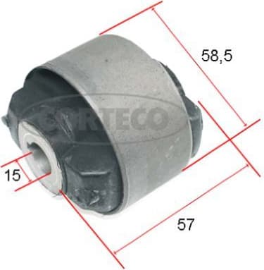 Mounting, control/trailing arm 21652888