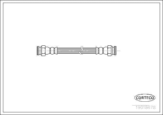 Brake Hose 19018678