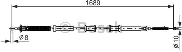 Cable Pull, parking brake 1987477975