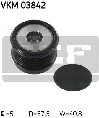 Alternator Freewheel Clutch VKM03842