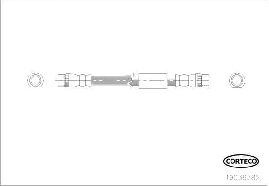 Brake Hose 19036382