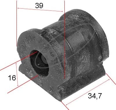 Mounting, stabiliser bar 80005440