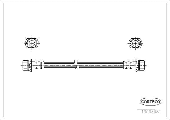 Brake Hose 19033081