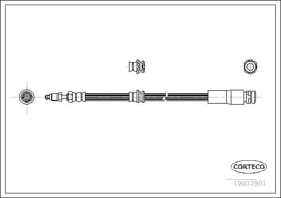 Brake Hose 19032981