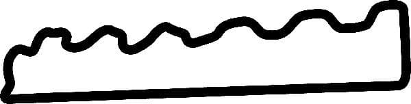 Gasket, cylinder head cover 026244P