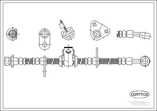 Brake Hose 19032621