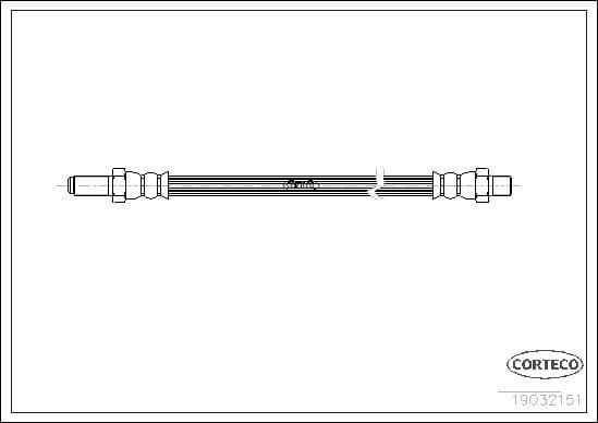 Brake Hose 19032151
