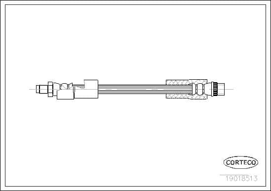 Brake Hose 19018513