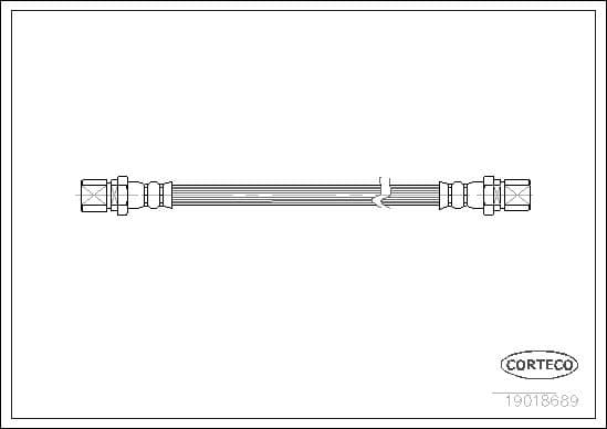 Brake Hose 19018689