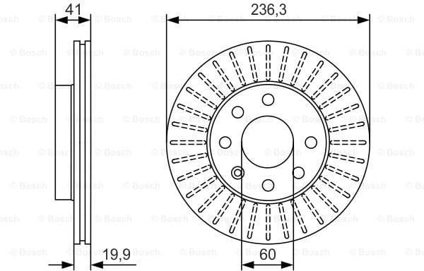 Brake Disc 0986479S98