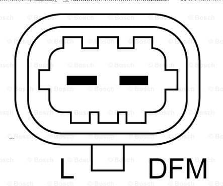 Alternator 0986080380 - image 2