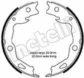 Brake shoes handbrake 53-0666