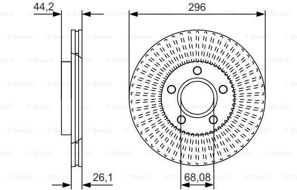 Brake Disc 0986479D15 - image 5