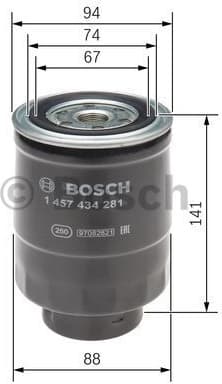 Fuel Filter 1457434281 - image 5