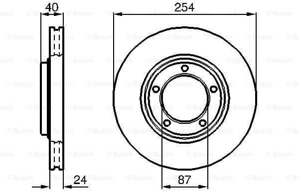 Brake Disc 0986478663